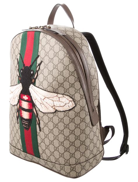 gucci mini bee backpack|Gucci bee backpack price.